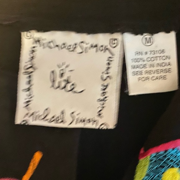 Michael Simon Lite 90’s Vintage Beach Swim Cardigan - Picture 5 of 5